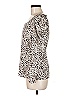 Ann Taylor 100% Polyester Ivory Long Sleeve Blouse Size 6 - photo 5