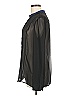 Silvian Heach 100% Polyester Black Long Sleeve Blouse Size L - photo 5