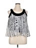 NY Collection 100% Polyester Silver Sleeveless Blouse Size XL - photo 1