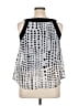 NY Collection 100% Polyester Silver Sleeveless Blouse Size XL - photo 2