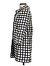 Ann Taylor 100% Polyester Houndstooth Ivory Coat Size XXS - photo 5