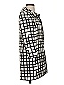 Ann Taylor 100% Polyester Houndstooth Ivory Coat Size XXS - photo 4