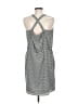 Unbranded 100% Polyester Checkered-gingham Gray White Casual Dress Size EU 34 / US 4 - photo 2