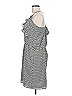 Unbranded 100% Polyester Checkered-gingham Gray White Casual Dress Size EU 34 / US 4 - photo 5