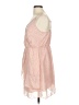 Unbranded 100% Polyester Polka Dots Pink Cocktail Dress Size M - photo 5