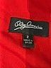 Oleg Cassini 100% Polyester Solid Red Casual Dress Size 2 - photo 7