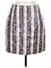 Assorted Brands Print Silver Faux Leather Skirt Size M - photo 1