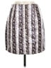 Assorted Brands Print Silver Faux Leather Skirt Size M - photo 2