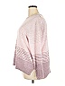Ella Moss Stripes Pink Pullover Sweater Size XXL - photo 5