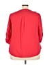 Torrid 100% Rayon Red 3/4 Sleeve Blouse Size 3X Plus (3) - photo 2