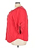 Torrid 100% Rayon Red 3/4 Sleeve Blouse Size 3X Plus (3) - photo 5