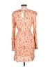 B.O.G Collective 100% Viscose Paisley Orange Casual Dress Size L - photo 2