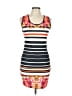 Sympli Graphic Orange Casual Dress Size L - photo 1