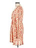 B.O.G Collective 100% Viscose Paisley Orange Casual Dress Size L - photo 5