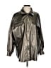 Strut & Bolt Metallic Silver Raincoat Size S - photo 1