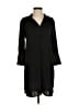 David Lerner 100% Polyester Solid Black Casual Dress Size XS - photo 1