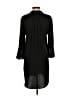 David Lerner 100% Polyester Solid Black Casual Dress Size XS - photo 2
