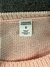 Harper Canyon 100% Polyester Solid Ivory Pink Pullover Sweater Size 8 - photo 4