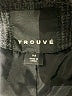 Trouve Chevron-herringbone Gray Wool Blazer Size XS - photo 6