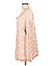 The Rage Chevron-herringbone Pink Pullover Sweater Size L - photo 5
