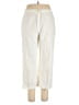 Joy & Peace Ivory Linen Pants Size 14 - photo 1