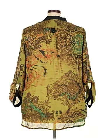 DressBarn 3/4 Sleeve Blouse (view 2)