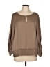 Willi Smith Brown 3/4 Sleeve Blouse Size L - photo 1