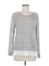 Clu + Willoughby Silver Pullover Sweater Size M - photo 1