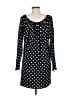 Phoebe Couture 100% Polyester Polka Dots Black Casual Dress Size 6 - photo 2