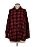 Unbranded Plaid Red Long Sleeve Blouse Size S - photo 1