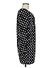 Phoebe Couture 100% Polyester Polka Dots Black Casual Dress Size 6 - photo 4