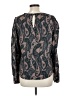 Hazel 100% Polyester Black Long Sleeve Blouse Size L - photo 2
