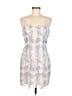 Asilio 100% Polyester Paisley White Cocktail Dress Size M (estimated) - photo 1