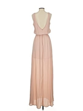 knee length dresses for ladies High Low Lace Chiffon Bridesmaid Dress in Blue for Country Weddings