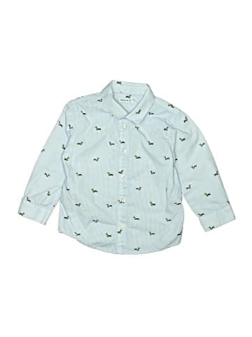 Mayoral Long Sleeve Button-Down Shirt (view 1)