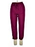 Unbranded 100% Polyester Solid Purple Active Pants Size XL - photo 1