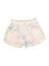 Zara 100% Polyester Tie-dye Yellow Shorts Size M - photo 2