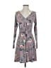 Nine Britton Floral Gray Casual Dress Size XS - photo 1
