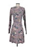 Nine Britton Floral Gray Casual Dress Size XS - photo 2