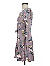 Nine Britton Floral Gray Casual Dress Size XS - photo 5