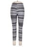 Assorted Brands Print Gray Leggings Size 1X - photo 1