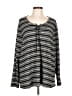 Avenue Black Long Sleeve Blouse Size 30 waist - photo 1