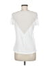AIKO 100% Rayon White Short Sleeve Blouse Size M - photo 2