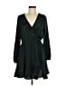 Express 100% Polyester Green Casual Dress Size M - photo 1