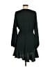 Express 100% Polyester Green Casual Dress Size M - photo 2
