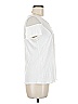 AIKO 100% Rayon White Short Sleeve Blouse Size M - photo 4