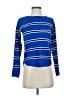 Express Stripes Blue Pullover Sweater Size XS - photo 1