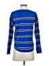 Express Stripes Blue Pullover Sweater Size XS - photo 2