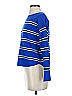 Express Stripes Blue Pullover Sweater Size XS - photo 5