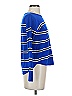 Express Stripes Blue Pullover Sweater Size XS - photo 4